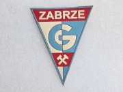 Naszywka Górnik Zabrze herb (PRL lub lata 90)
