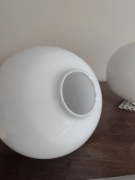 Klosz szklany mleczna kula do lampy wiszącej 15 cm  uniwersalny