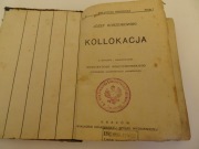 "Kollokacja" Józef Korzeniowski, pieczątka przedwojennej Policji Państwowej