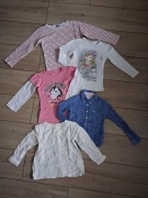 Bluzki z długim rękawem dla dziewczynki