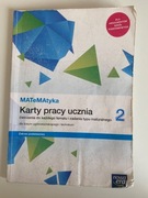 Matematyka 2 Karty pracy ucznia Zakres podstawowy 