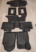 DYWANIKI GUMOWE DODGE Durango III 3 od 2010- KORYTKA 3D wersja 7 osobowy
