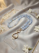 Biżuteryjna Smycz do Telefonu ze szklanych koralików S