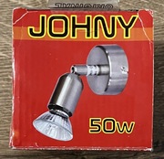 JOHNY Spot kinkiet metalowy 1 x 50 W GU10 chrom