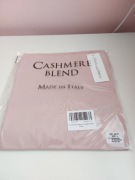 Bluzka basic kaszmir/modal rozmiar L pudrowy róż Made Italia