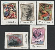 Malarstwo **  Witkacy  kompletna seria 1985 czyste 