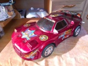 Samochód samochodzik auto autko zabawka model sportowy czerwony 28cm