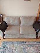 Kanapa rozkładana z fotelem 