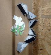 Trójkątne lampy solarne na schody