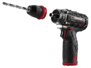 PARKSIDE PERFORMANCE Wiertarko-wkrętarka 12V PBSPA 12 E4, 1 akumulator+Łado