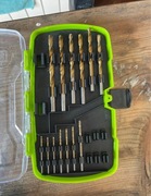 Zestaw 13 wiertel do metalu z powłoką tytanowa