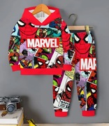 Dres bajkowy komiks Spiderman 116/122 cm