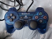 Przeźroczysty kryształowy niebieski pad do PS2