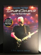 Dwupłytowe wydanie DVD David Gilmour "Remember That Night"