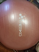 Piłka gimnastyczna TRESKO  75 cm + pompka+ korki
