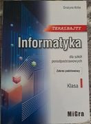 Książka do informatyki klasa 1 technikum/liceum.