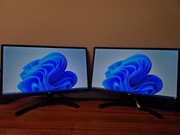 Zestaw 2 x Monitor LG 24UD58-B 24", 3840 x 2160px IPS Matowa matryca