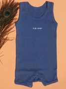 rampersy dla niemowląt granatowe  100%bawelna 