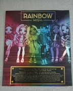 Tył pudełka po lalce rainbow high series 2