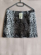 Mini spódniczka w panterkę Urban Renewal, L, nowa 