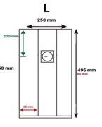 Worki do Uprawy Grzybów; 25cm x 50cm; 6mil, 3 mikron filter: 10 Pak