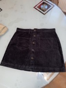 Spódnica damska welwetowa