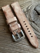 Pasek do zegarka 20 mm handmade skóra naturalna