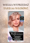 Loreal PREFERENCE Farba 8.12 ALASKA