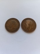 2 MONETY BRYTYJSKIE 1920, 1931 (2)