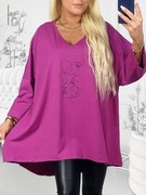 plus size bawełna z laykrą