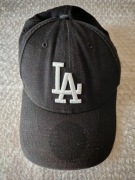 Oryginalna czapka New Era LA Dodgers czarna 39thirty s/m