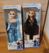 Lalka Elsa i Anna Disney Frozen kraina lodu zestaw 