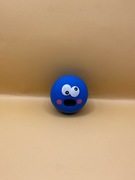 Piszcząca piłeczka dla psa niebieska