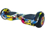 HOVERBOARD Deskorolka Elektryczna 6,5" Graffiti BT LED Torba