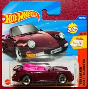 Hot Wheels Mainline 2025 - Porsche 911 Turbo Cabriolet - Pierwszy ODLEW!