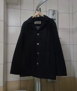 męski płaszcz L Blend krótki dyplomatka kolor ciemnoszary antracy