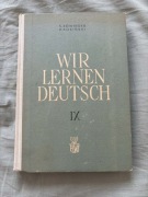 Wir lernen Deutsch IX – podręcznik języka niemieckiego PRL 1962