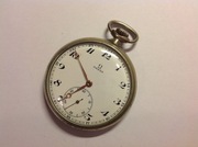 Zegarek kieszonkowy Omega z dwoma dekielkami