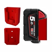 Milwaukee M18 click czerwony uchwyt na baterie 