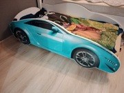 Łóżko BABY BOO 75 x 151 cm odcienie czerwieni