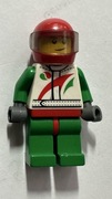 LEGO CITY FIGURKA RACE CAR DRIVER cty0389a