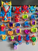 Figurki Super Zings pojazdy + roboty zestaw 21 sztuk