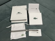 Nowa srebrna bransoletka LACOSTE | Pełny zestaw prezentowy | Srebro