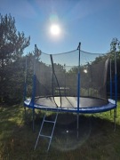 Trampolina ogrodowa 12 FT - 3.66 m z drabinką 