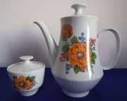 STARA NIEMIECKA PORCELANA COLDITZ DZBANEK CUKIERNICA