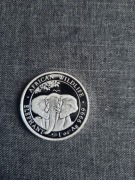 MONETA SREBRNA SŁOŃ - 1 OZ SOMALIA 100 SHILLINGS 2021 ROK