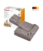 Koc elektryczny BEURER HD 150 Cosy Taupe o wymiarach 200x150 cm.