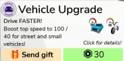 Brookhaven RP Gamepass Vehicle Upgrade