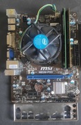 MSI H81-P33 I5 4570 2X4GB GT630 1GB HDD SSD