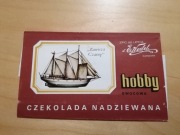 Opakowanie E. Wedel hobby Zawisza Czarny 